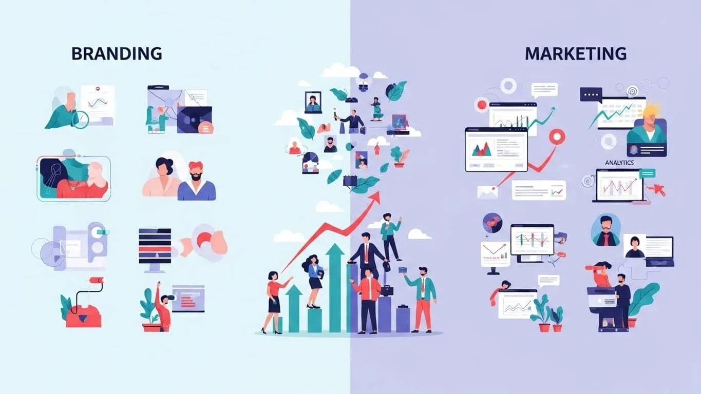 branding vs marketing