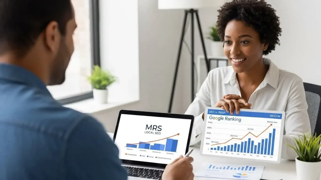 SEO results for Arlington businesses achieved by MRS Local SEO local search optimization
